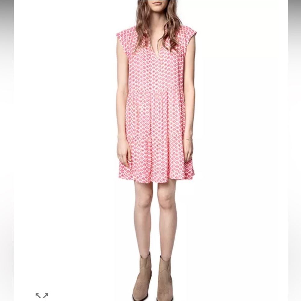 Zadig & Voltaire Rito Eyes Mini Dress